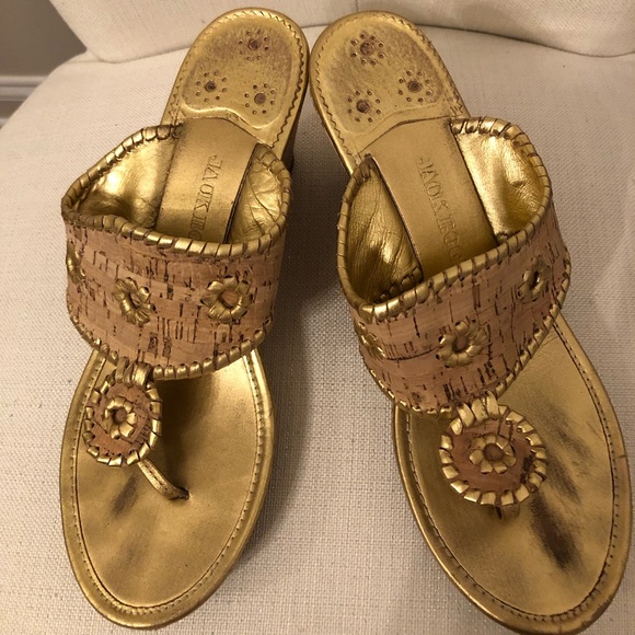 Jack Rogers Shoes - Jack Rogers Marbella Mid Cork Wedges Jack Rogers Shoes - Jack Rogers Marbella Mid Cork Wedges
